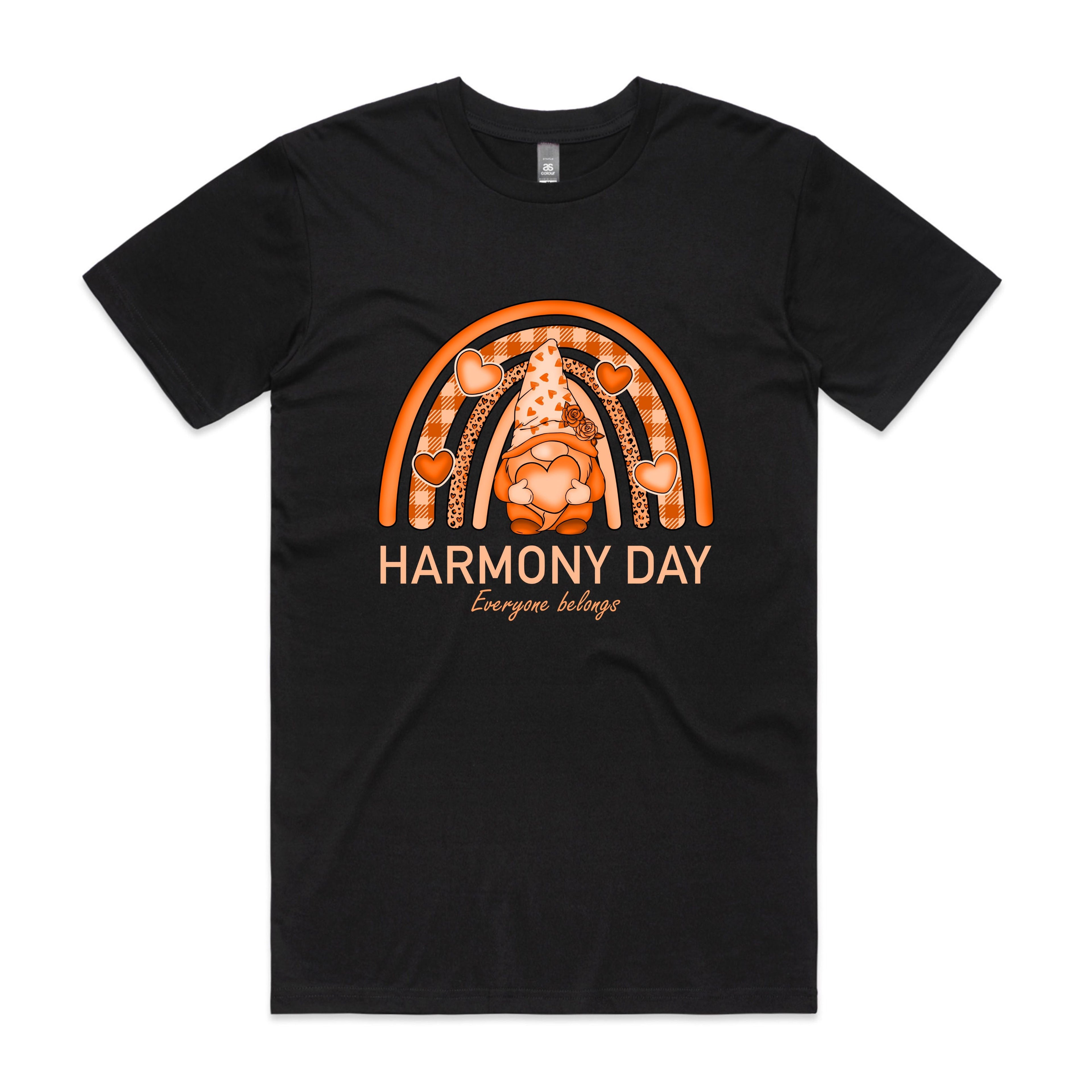 HARMONY DAY GNOMIE RAINBOW TSHIRT