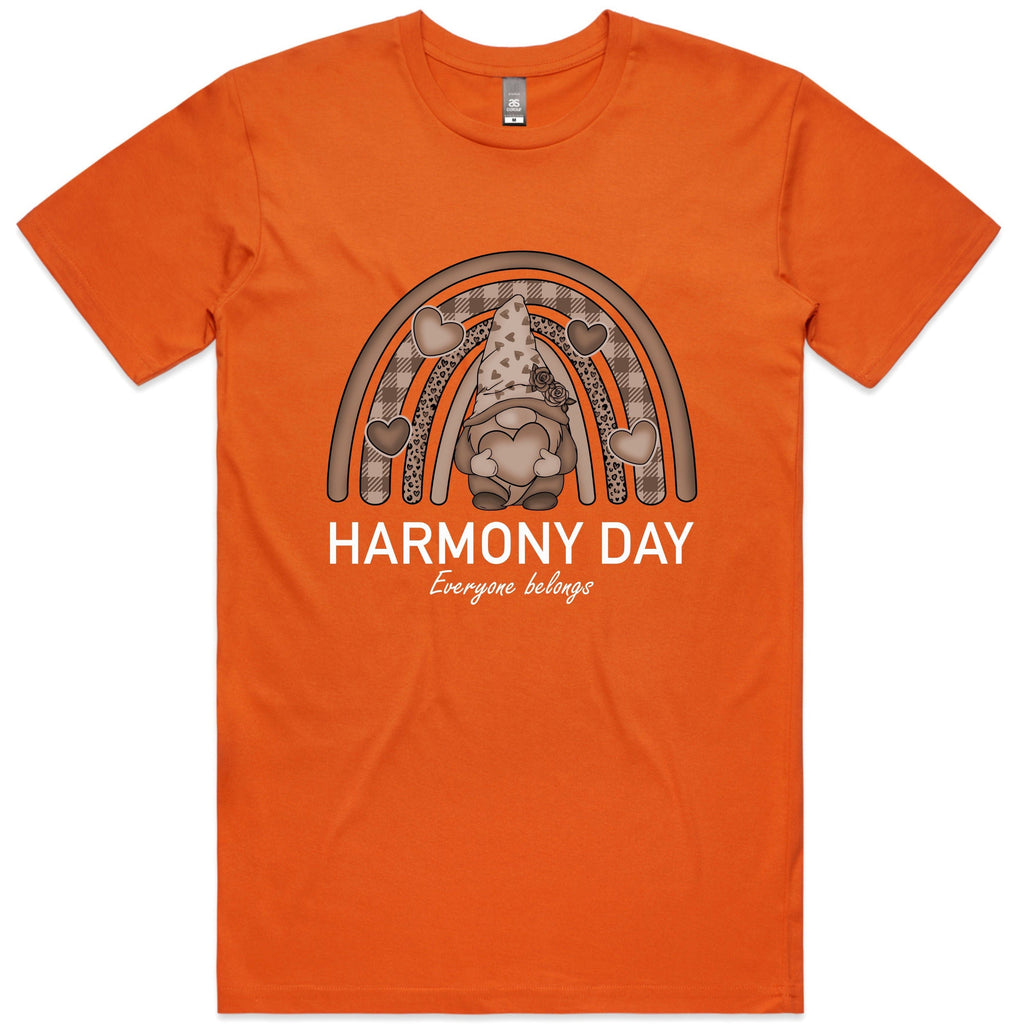 HARMONY DAY GNOMIE RAINBOW. TSHIRT