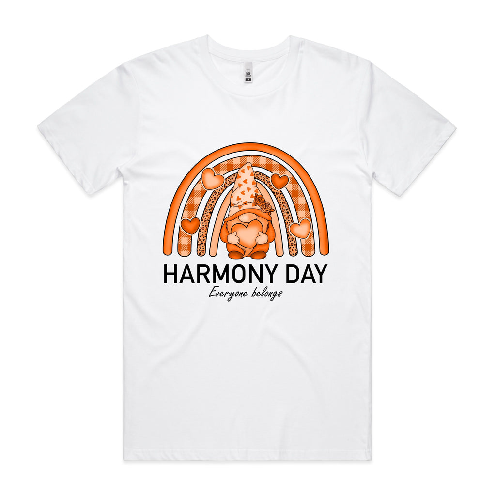 HARMONY DAY GNOMIE RAINBOW. TSHIRT