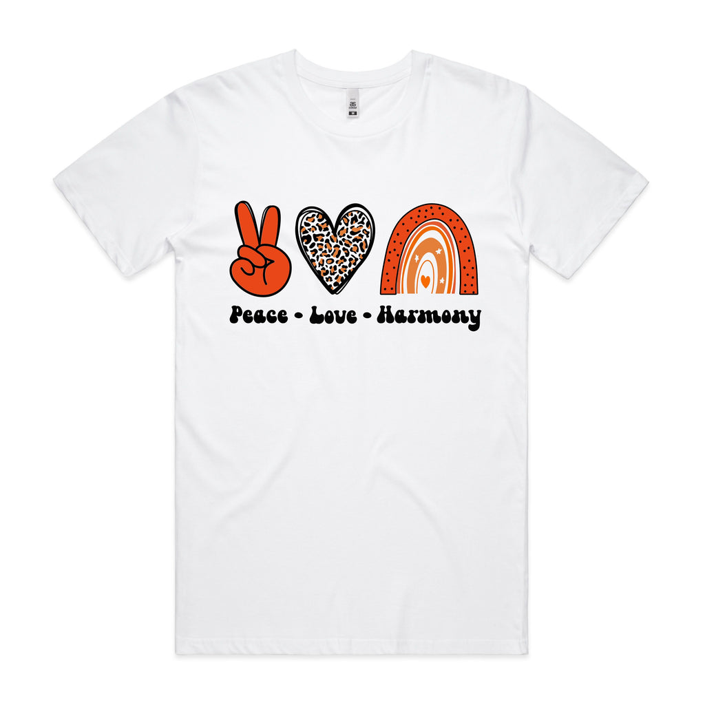 PEACE LOVE HARMONY TSHIRT