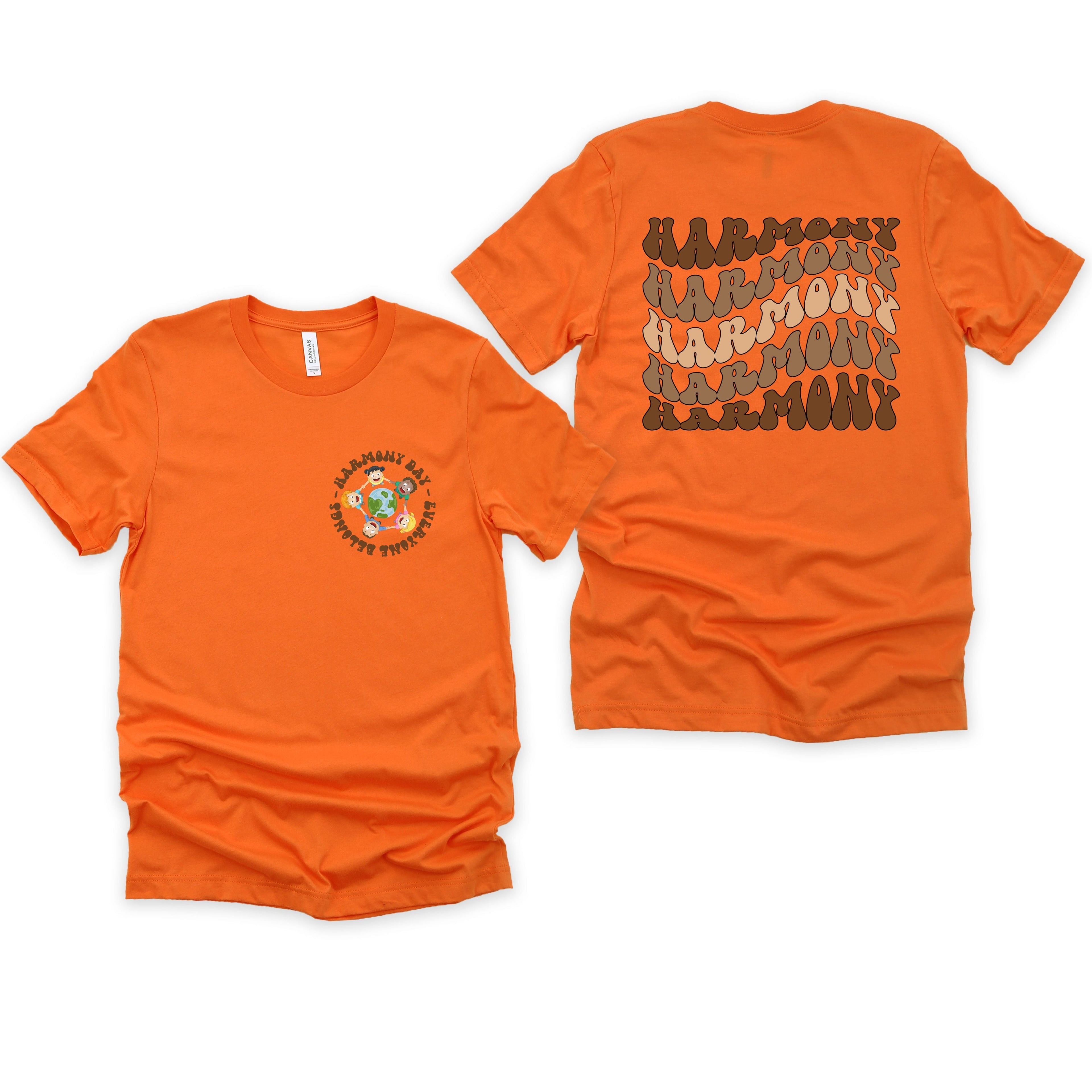 HARMONY WAVEY FRONT & BACK TSHIRT