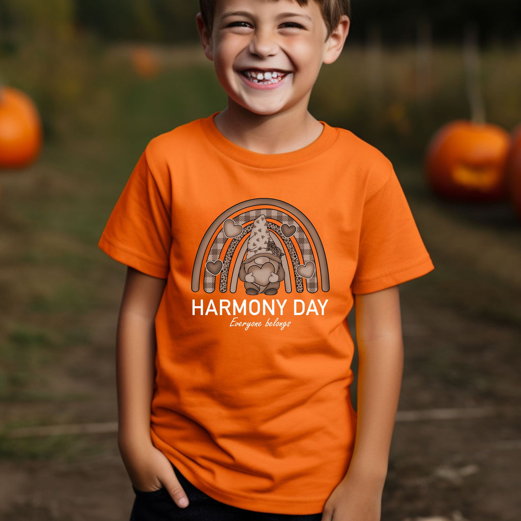 HARMONY DAY GNOMIE RAINBOW TSHIRT